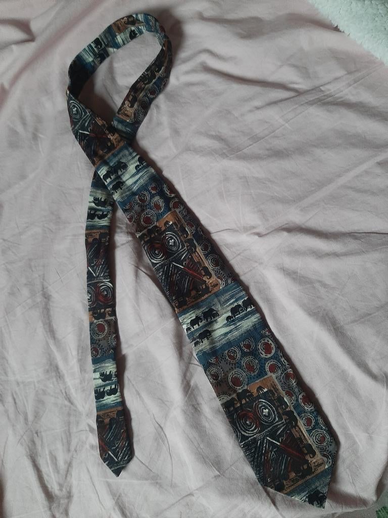 Stropdas, Afrikaanse print, Schmalz mode, Overige kleuren, Nieuw, Ophalen of Verzenden