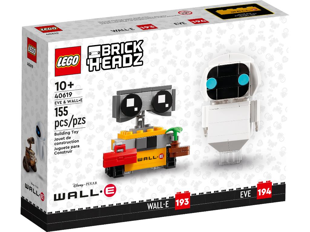 Lego BrickHeadz 40619 EVE en Wall-E NIEUW, Lego, Lego, Nieuw, Ophalen of Verzenden
