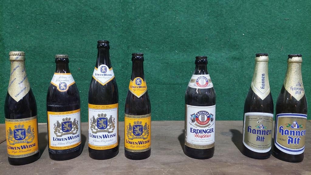 Löwen Weisse Erdinger Hannen Alt, Verzamelen, Ophalen, Flesje(s), Overige merken