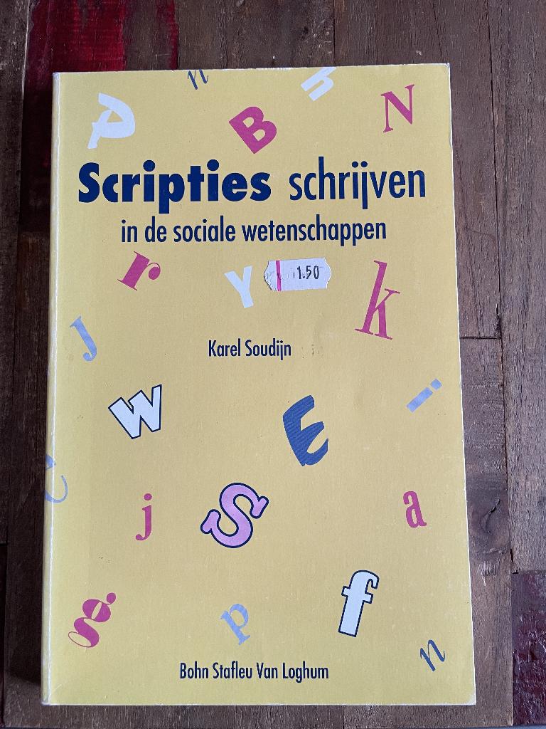 Scripties schrijven, Verzenden, Nieuw, Beta, Soudijn