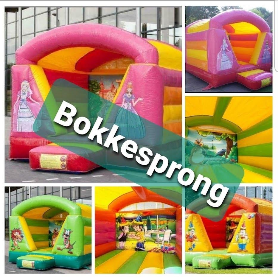 Springkussen (overdekt) huren / verhuur / te huur Putten., Hobby en Vrije tijd, Feestartikelen | Verhuur, Zo goed als nieuw, Overige