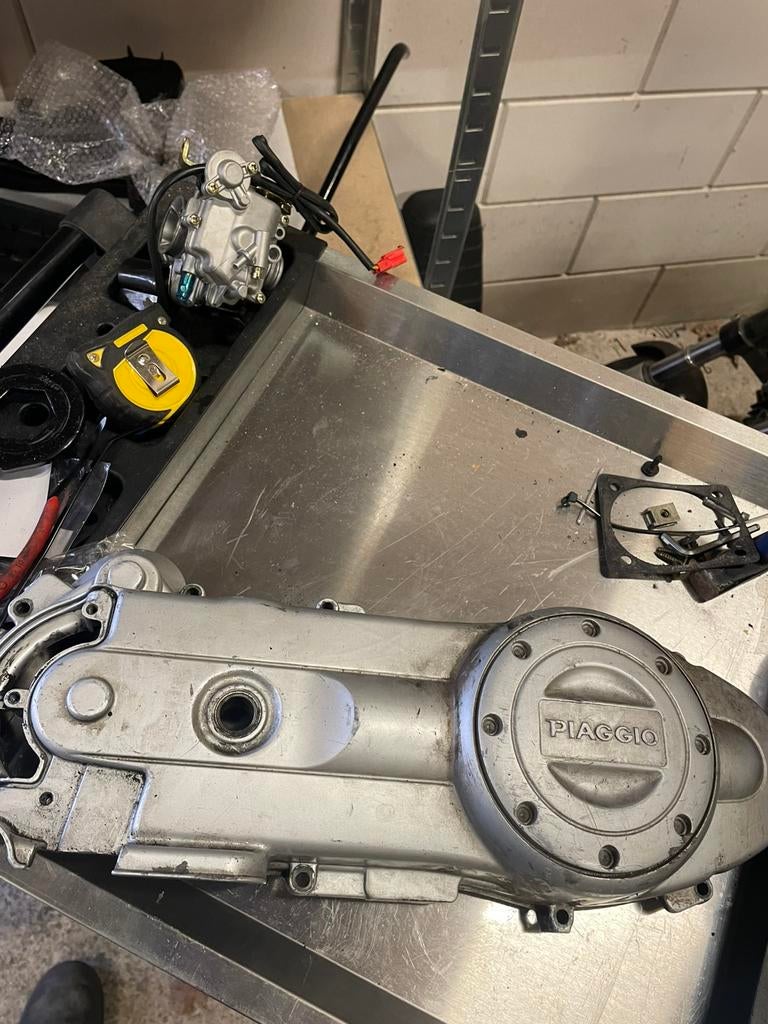 Piaggio carterdeksel / transmissiedeksel – gebruikt, Ophalen of Verzenden