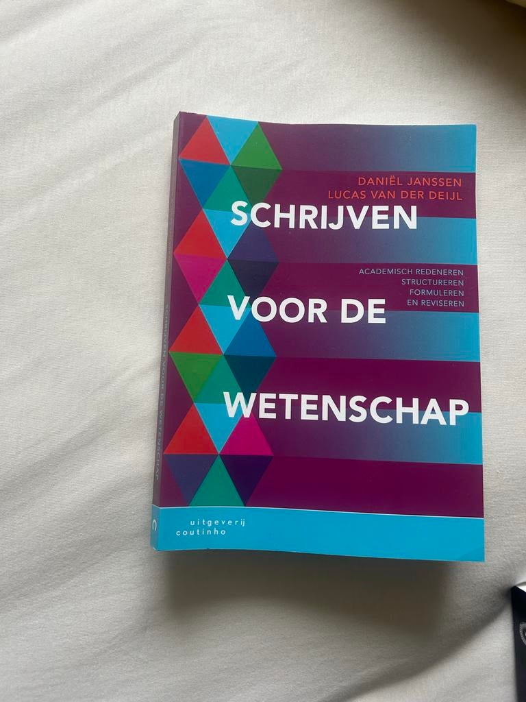 Schrijven voor de Wetenschap - Rechtsgeleerdheid, Boeken, Studieboeken en Cursussen, Ophalen of Verzenden, Alpha, Nieuw, WO