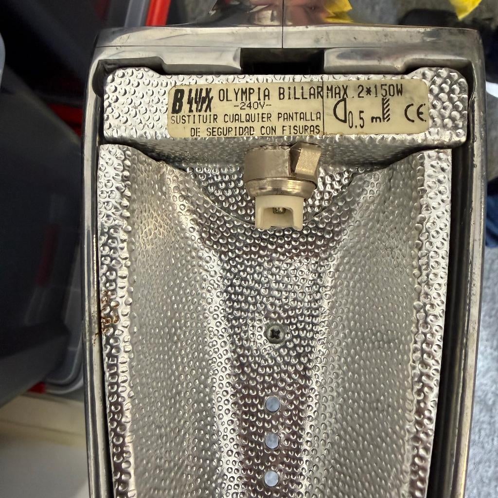 plafondlamp Olympia Billar, Gebruikt, 50 tot 75 cm, Ophalen of Verzenden, Retro Design