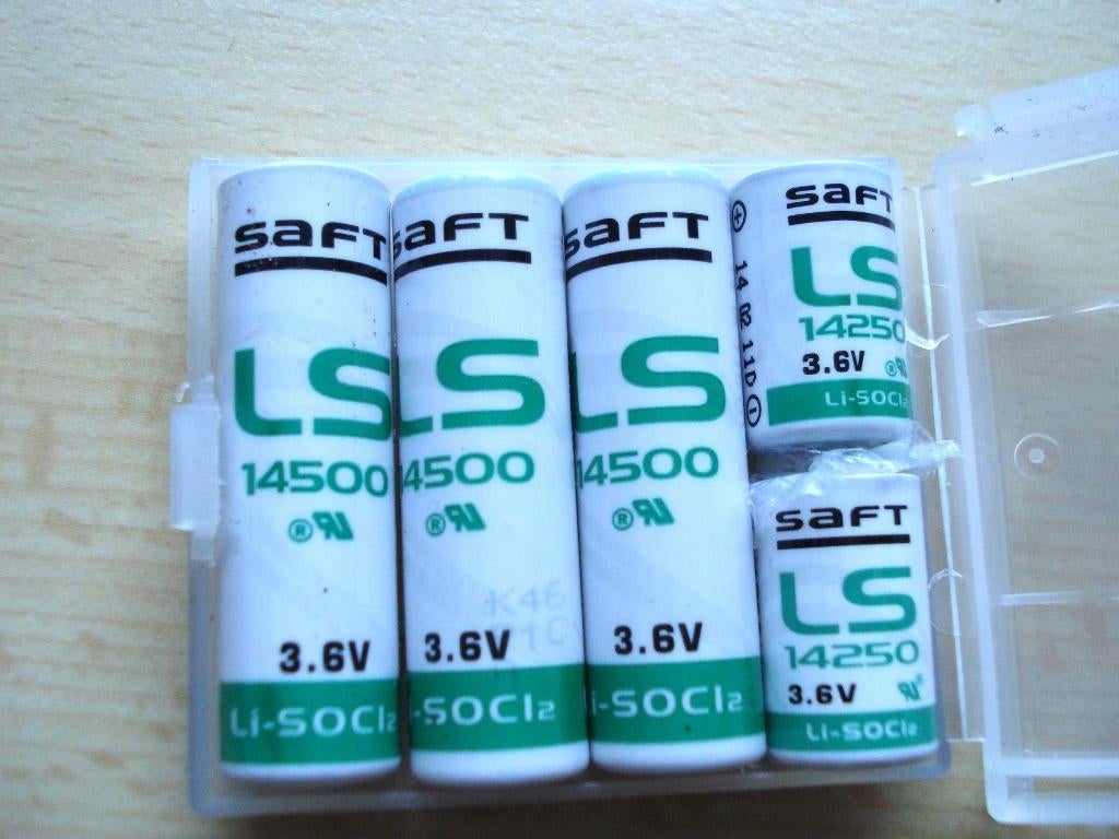 BATTERIJEN 3,6 VOLT SAFT, Ophalen of Verzenden, Nieuw