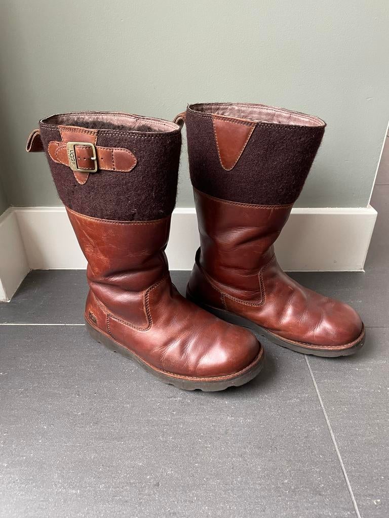 Warme hoge boots van UGG voor heren, maat 39,5, UGG, Bruin, Boots, Ophalen of Verzenden