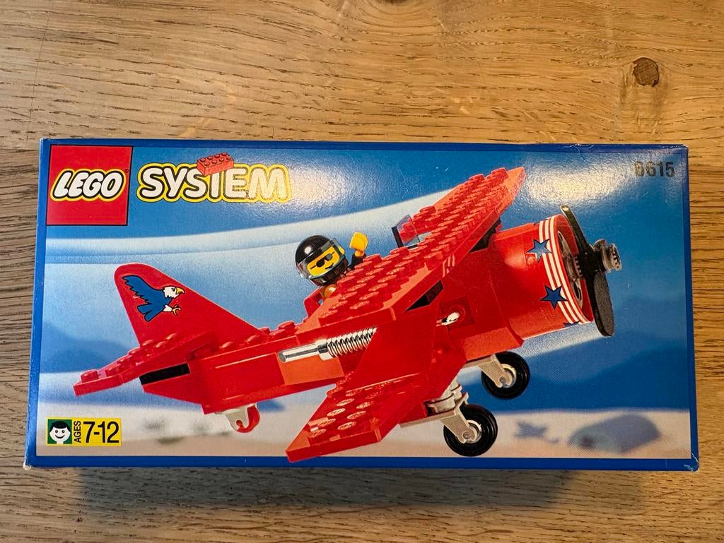 Lego System 6615 Eagle stunt flyer, Ophalen, Zo goed als nieuw, Complete set, Lego