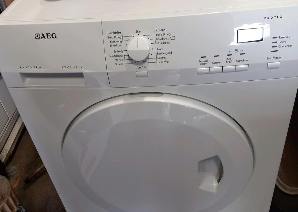 AEG LAVATHERM Exclusiv 8kg condensdroger Werkt perfect!, 6 tot 8 kg, Anti-kreukfase, Ophalen of Verzenden, Zo goed als nieuw
