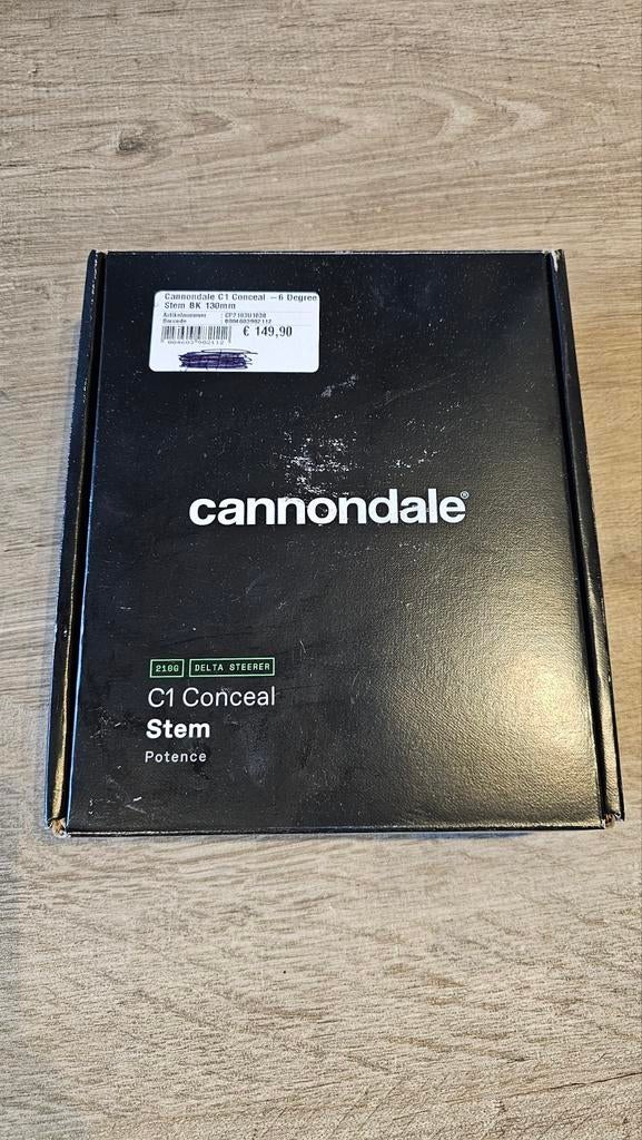 Cannondale C1 Conceal Stuurpen 130mm/-6 Nieuw, Fietsen en Brommers, Fietsonderdelen, Ophalen of Verzenden, Nieuw, Stuur, Cannondale
