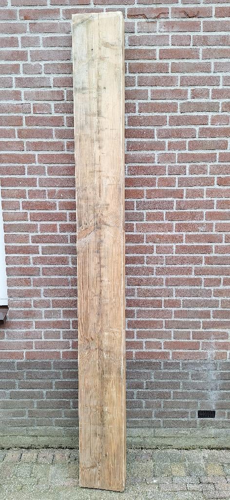 Vurenhouten balk 10x24cm lang 240cm, Ophalen, Zo goed als nieuw, 180 tot 250 cm, Balken