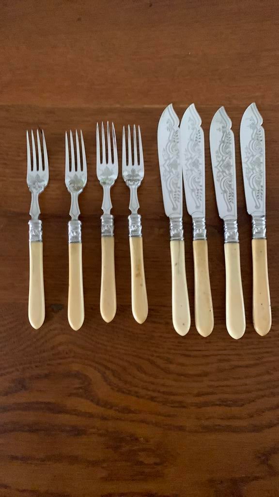 Bestek messen en vorken, Antiek en Kunst, Ophalen of Verzenden