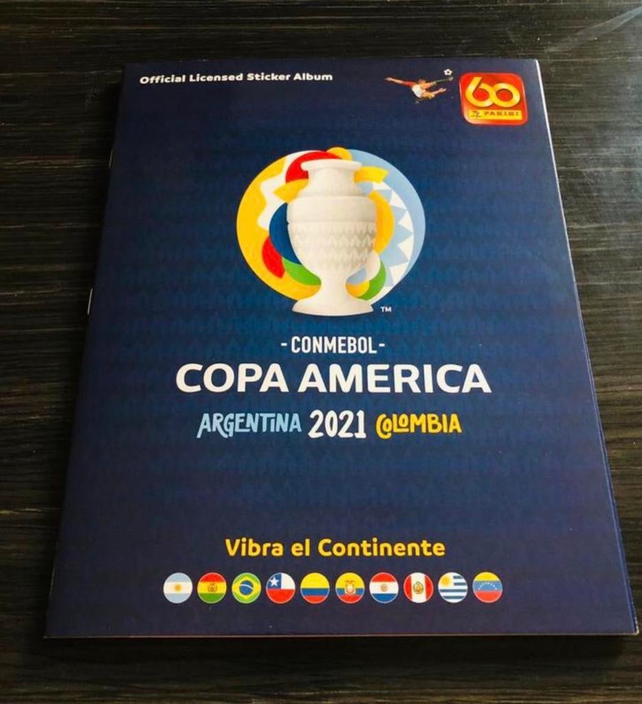 Panini Copa America 2021 Album - Argentinië/Colombia, Ophalen of Verzenden, Zo goed als nieuw