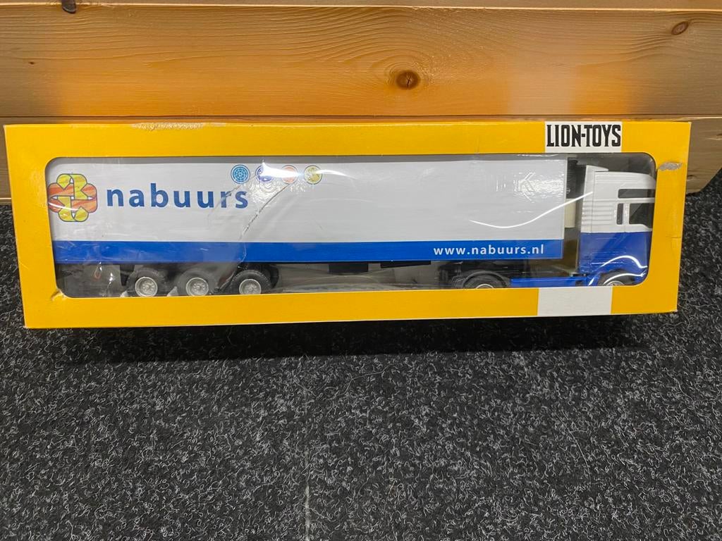 Nabuurs MAN Liontoys, Ophalen of Verzenden, Zo goed als nieuw, Bus of Vrachtwagen, Lion Toys