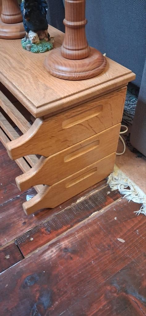 Vintage Scandinavisch modulair wijnrek, Ophalen, Gebruikt, 5 tot 15 flessen, Unknown