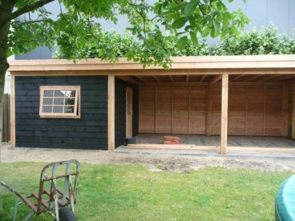 LUXE Douglas houten overkapping – maatwerk bouwpakket, Ophalen of Verzenden, Nieuw, Veranda