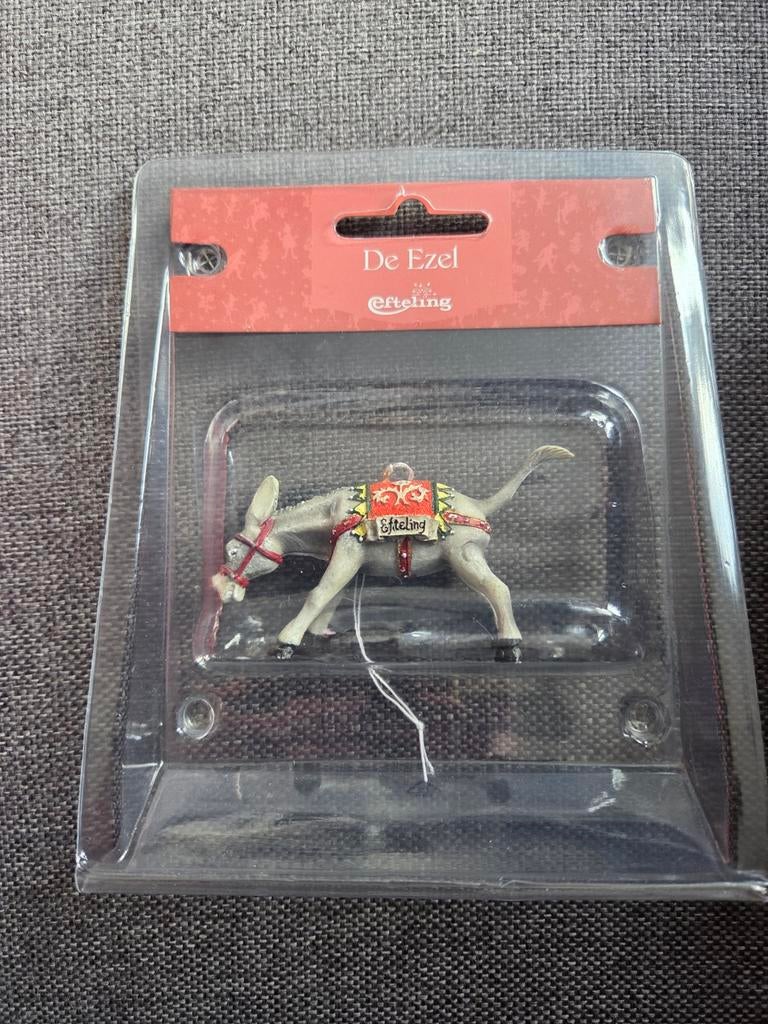 Efteling ornament Ezel, Verzamelen, Ophalen of Verzenden, Nieuw, Beeldje of Poppetje
