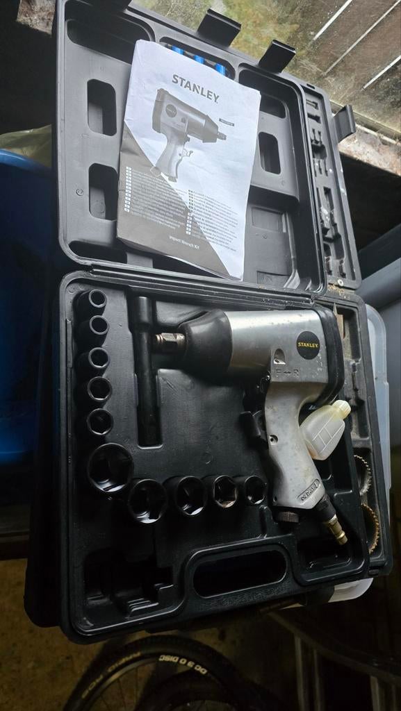 Stanley Slagmoersleutel Set, Doe-het-zelf en Verbouw, Gereedschap | Boormachines, Ophalen of Verzenden, Gebruikt, Minder dan 400 watt