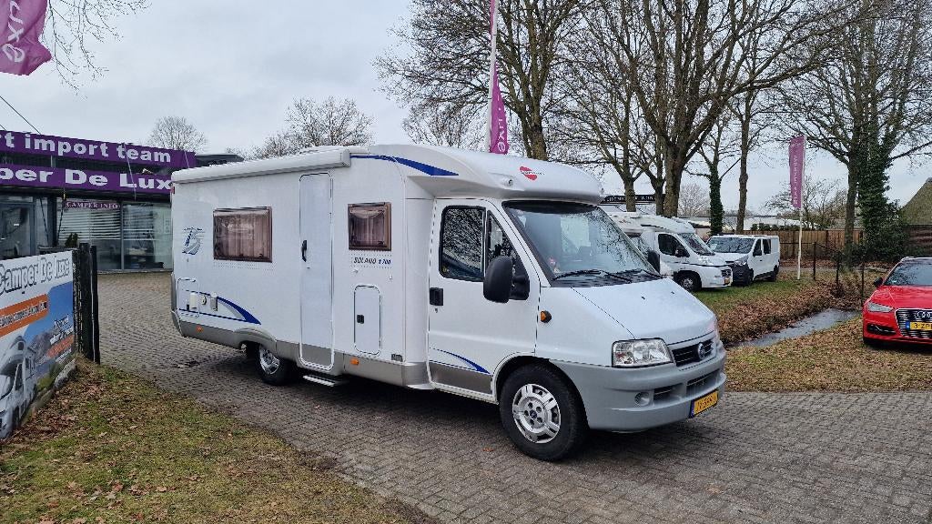 Burstner Solano T700 2,8JTD 2x Airco Lage Bedden, Ringverwarming, Fiat, Tot en met 2, Bedrijf