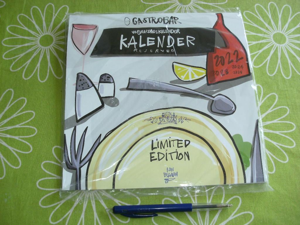 Nieuw in seal: Ron Gastrobar verjaardagskalender, Ophalen of Verzenden, Nieuw