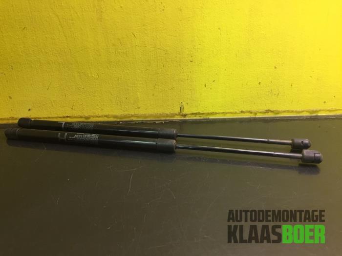 Set Gasdempers Achterklep van een Opel Agila, Ophalen of Verzenden, 12 maanden garantie, Gebruikt, Opel