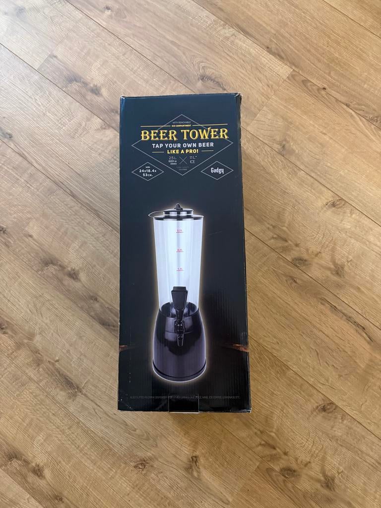 Nieuwe Beer Tower - Biertap Zuil - Bier toren, Ophalen of Verzenden, Nieuw