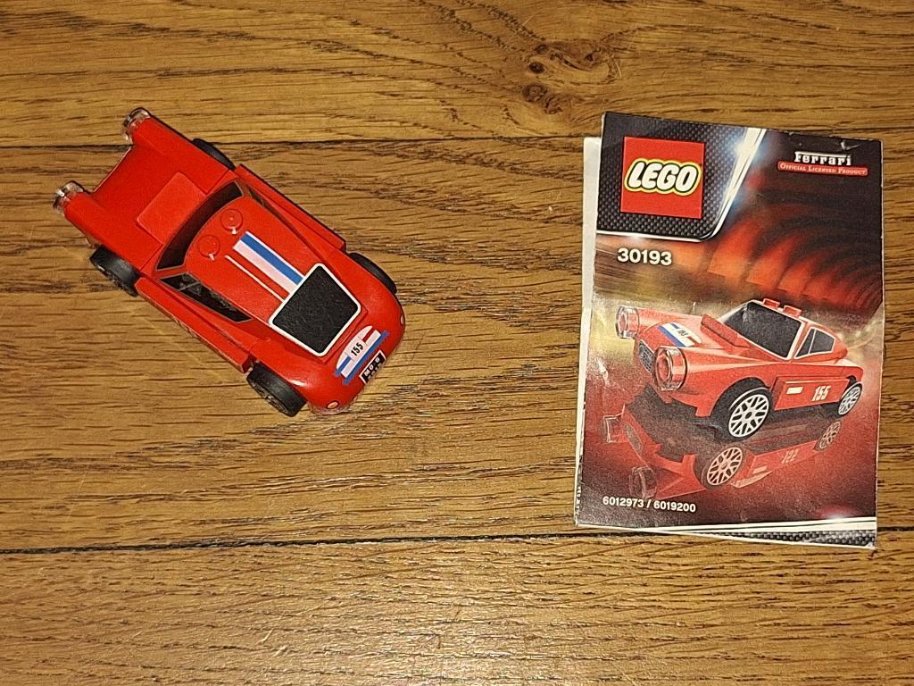 XX Lego 30193 Ferrari, Ophalen of Verzenden, Gebruikt, Complete set, Lego