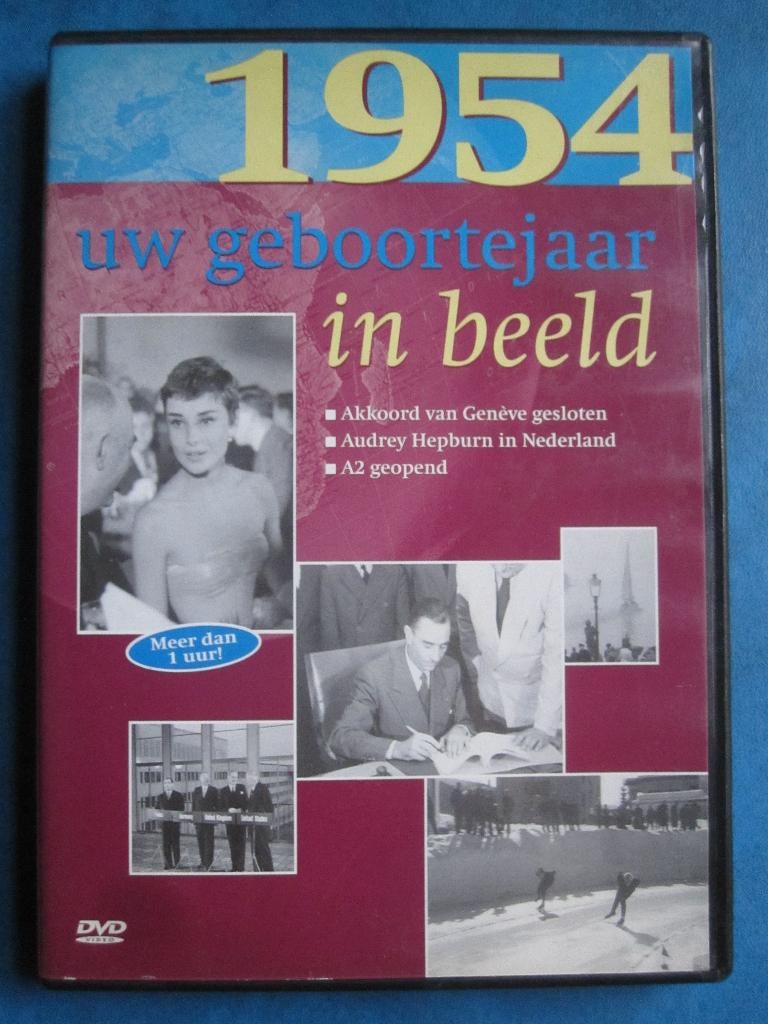 Uw geboortejaar in beeld 1954, Alle leeftijden, Ophalen of Verzenden, Zo goed als nieuw, Politiek of Geschiedenis