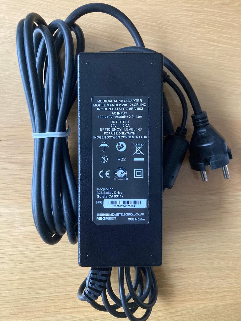 Inogen One G5 / Rove 6 Netstroom Adapter, Ophalen of Verzenden, Zo goed als nieuw