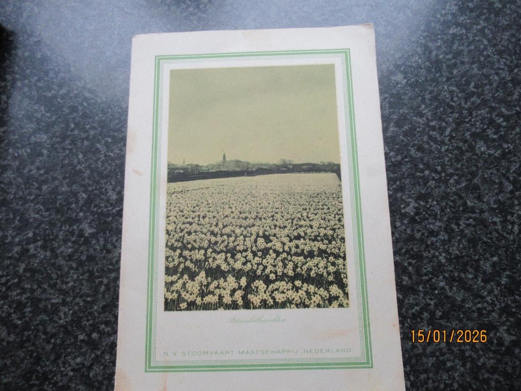 MENUKAART -STOOMVAARTMPIJ NEDERLAND-JOHAN V OLDENBARNEVELT, Verzamelen, Ophalen of Verzenden