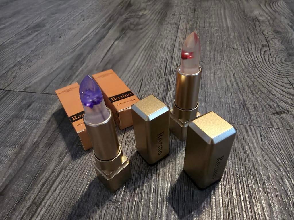 Rozino Lippenstift met Bloemen - Nieuw, Lippen, Nieuw, Ophalen of Verzenden, Make-up