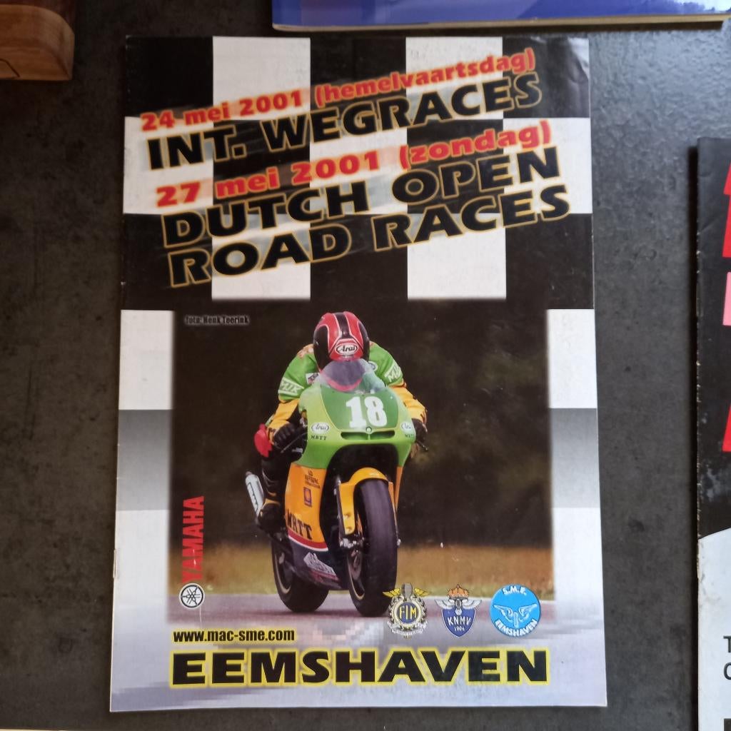 Programmablad wegrace Eemshaven, Ophalen of Verzenden, Gebruikt, Motoren