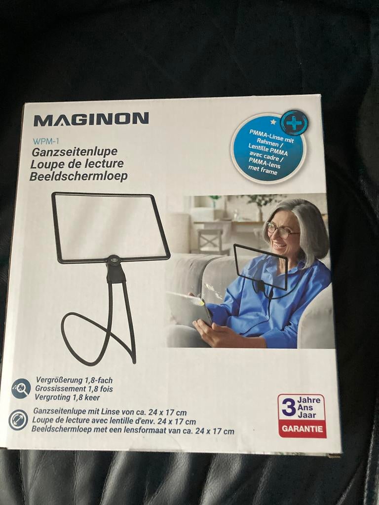 Beeldscherm loep Maginon, Ophalen of Verzenden, Gebruikt, Overige typen