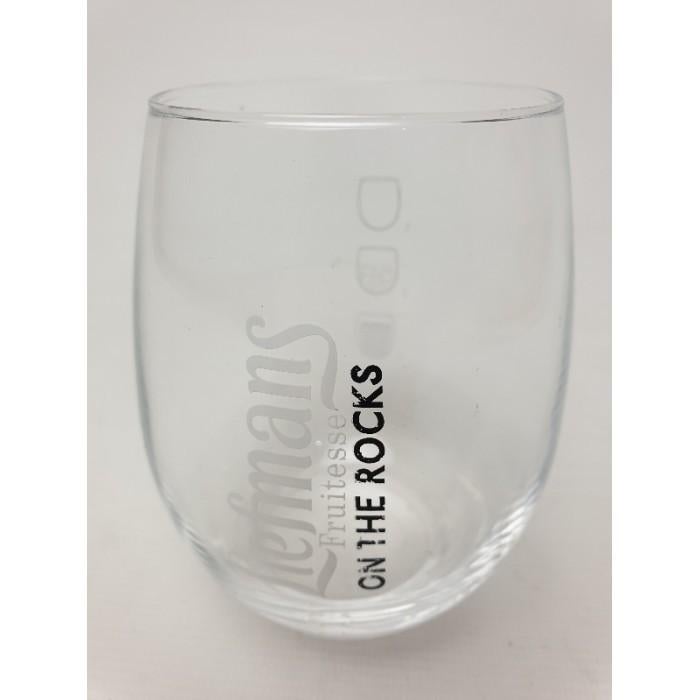 # Liefmans on the rocks glas fruitesse, Verzamelen, Glas en Borrelglaasjes, Ophalen of Verzenden, Gebruikt, Bierglas