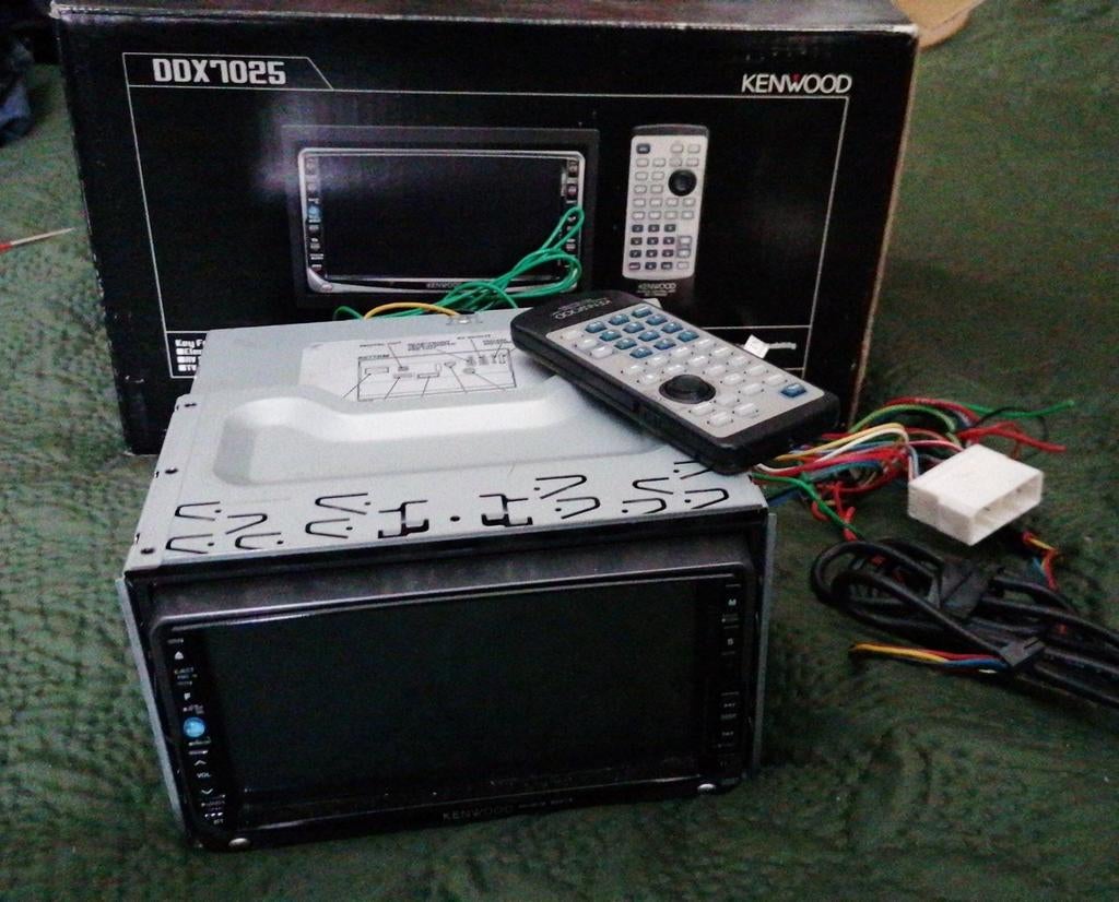 Kenwood DDX7025 Autoradio met Afstandsbediening, Ophalen of Verzenden, Gebruikt