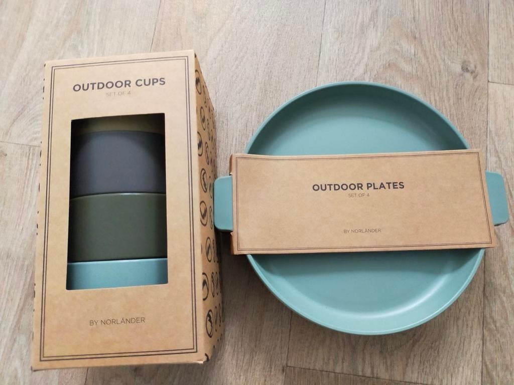 Norlander Camping servies set - 4 personen, Ophalen of Verzenden, Nieuw