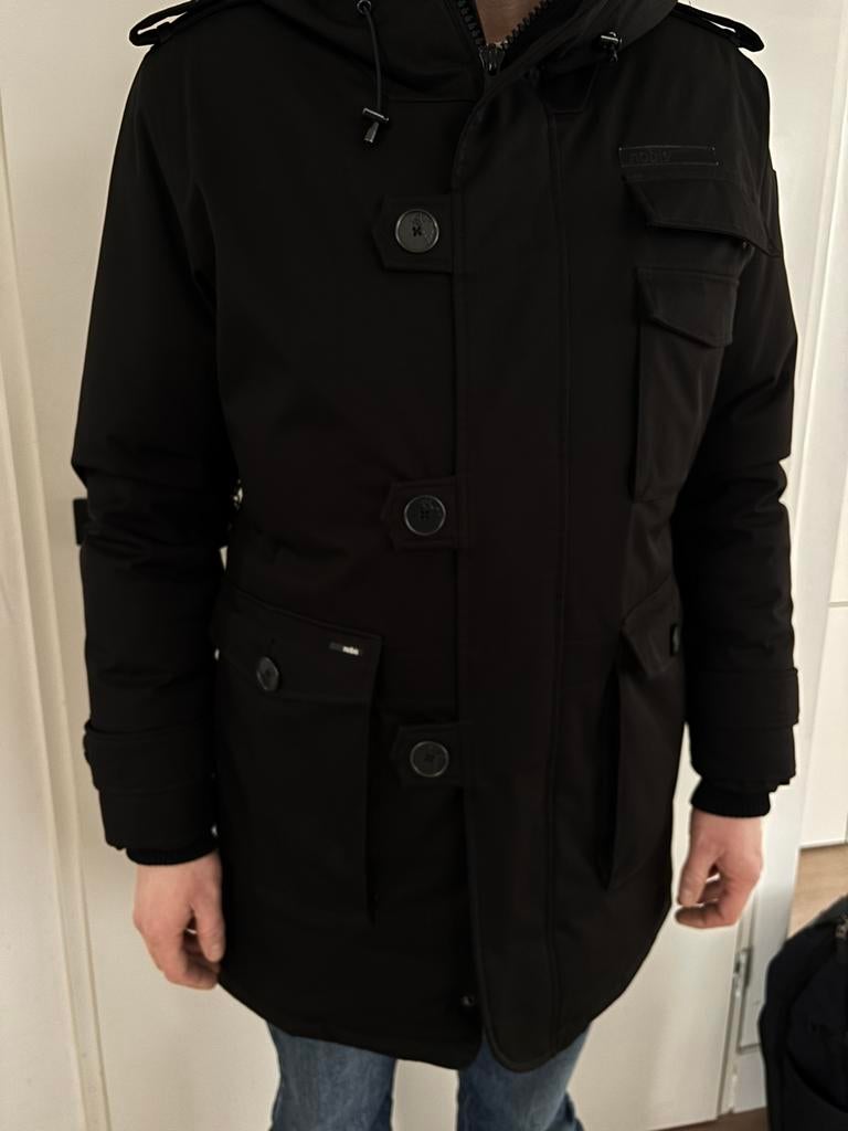 Prachtige nobis shelby winterjas maat M zeer goede staat!, Ophalen of Verzenden, Zo goed als nieuw, Maat 48/50 (M), Zwart