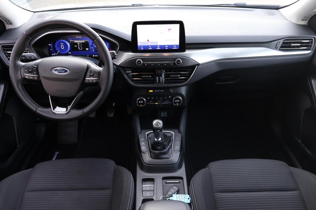 Ford Focus Wagon 1.0 EcoBoost Hybrid Titanium X Business 1e, Auto's, Gebruikt, Origineel Nederlands, Zilver of Grijs, 999 cc