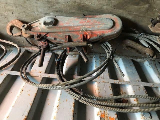 Staaldraadtakel Treklier tirfor staaldraad draadlier T 35, Ophalen, Gebruikt