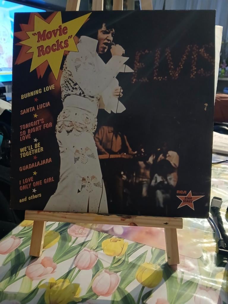 Elvis Presley - "Movie Rocks" vinylplaat, Ophalen of Verzenden
