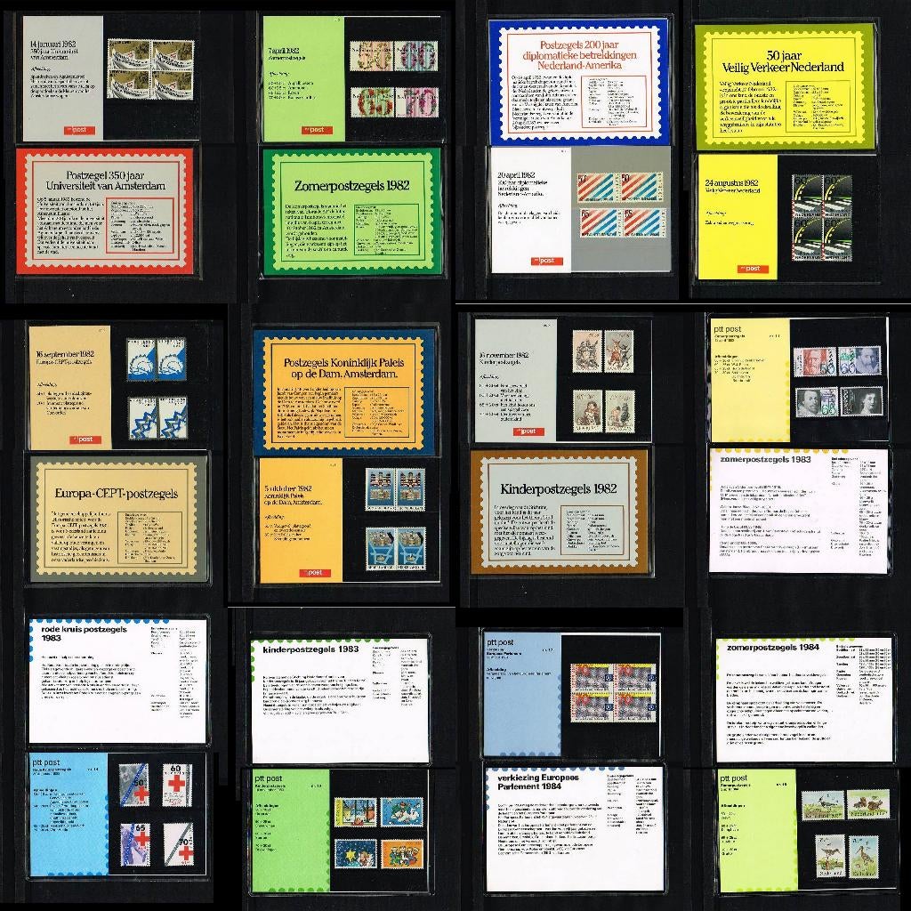 Uitzoeken Nederland postzegelmapjes (PZM), Postzegels en Munten, Postzegels | Nederland, Ophalen of Verzenden, Na 1940, Postfris