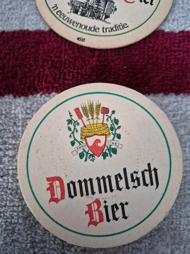 8 Dommelsch Bierbrouwerij Viltjes Jaren '80-'90, Verzamelen, Biermerken, Ophalen of Verzenden