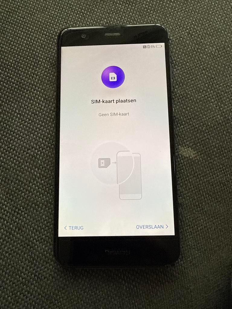 Huawei P10 Lite - Zwart, Zo goed als nieuw, Telecommunicatie, Mobiele telefoons | Huawei, Zwart, Touchscreen, Ophalen of Verzenden