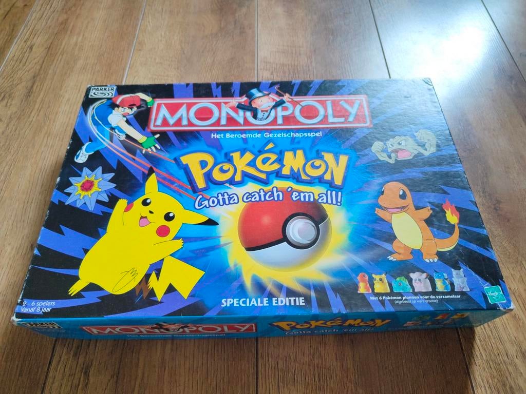 Monopoly Pokemon Gotta Catch 'Em All Speciale Editie, Hobby en Vrije tijd, Gezelschapsspellen | Bordspellen, Ophalen of Verzenden