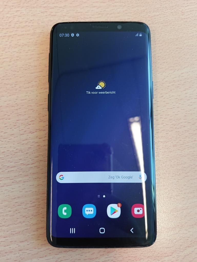 Samsung Galaxy S9, Telecommunicatie, Mobiele telefoons | Samsung, 64 GB, Ophalen of Verzenden, Zo goed als nieuw, Zwart