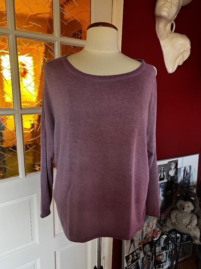 paarse trui, Ophalen, Zo goed als nieuw, Maat 38/40 (M), Paars