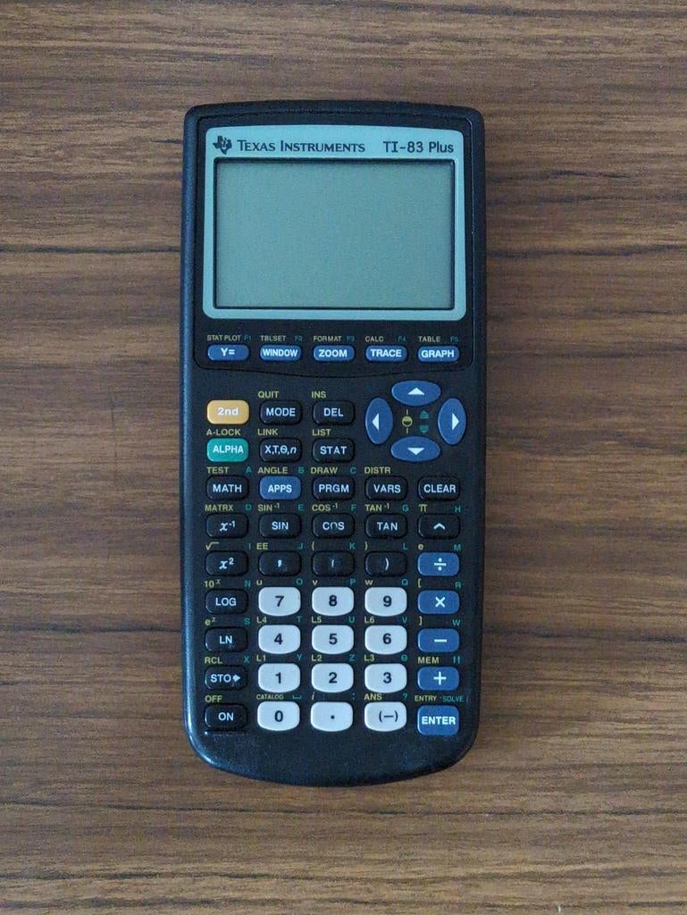 Texas Instruments TI-83 Plus, Diversen, Rekenmachines, Ophalen of Verzenden, Gebruikt