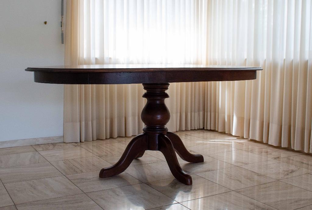 Ovale eettafel, Ophalen, Gebruikt, Klassiek, 50 tot 100 cm