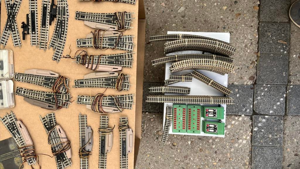 Fleischmann piccolo rails enz N Spoor, Gelijkstroom, Fleischmann, Rails, Ophalen of Verzenden