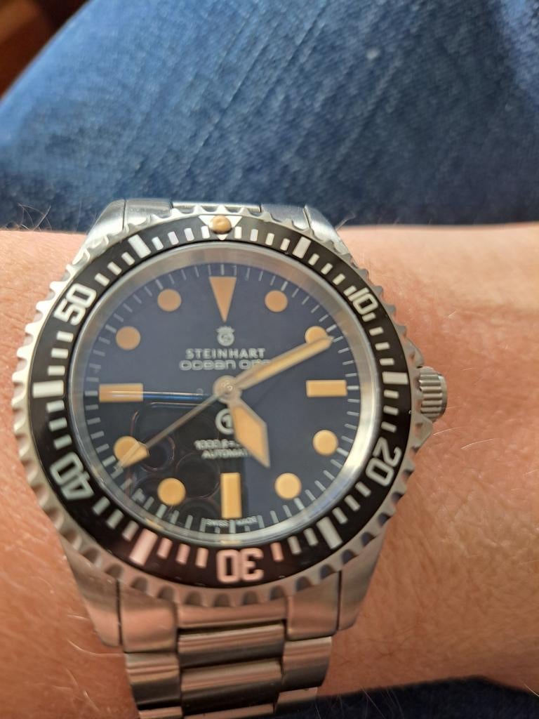 Ocean One Vintage Submariner ETA 2824-2, Ophalen of Verzenden, Staal, Overige merken