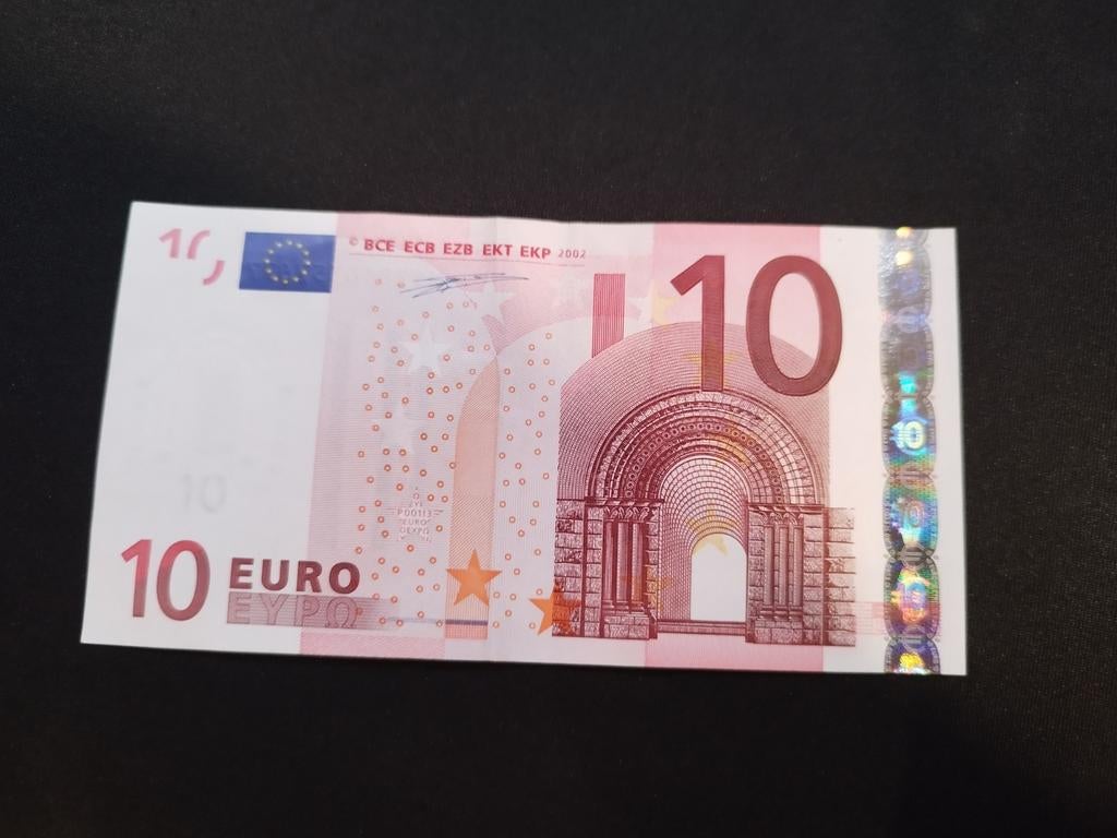 10 euro biljet , 2002, Ophalen of Verzenden, Overige landen
